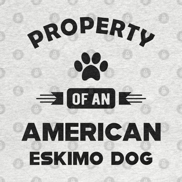 American Eskimo dog - Property of an american eskimo dog by KC Happy Shop